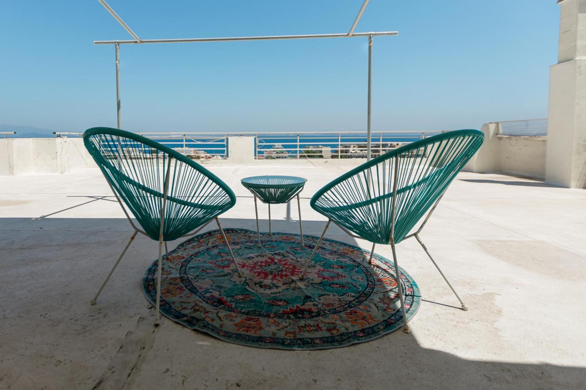 Panoramic Penthouse Apartment Chios Town Exterior photo
